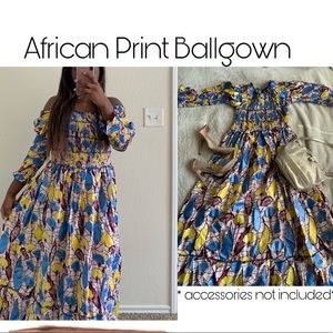 African Ballgown